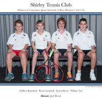 Shirley 12 Boys DIV 2 x4